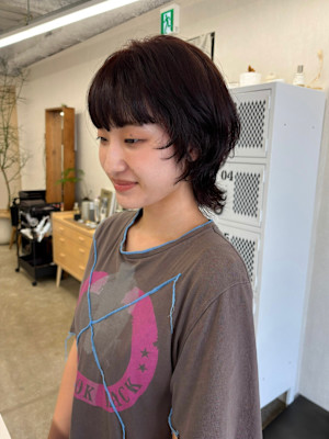 ボブウルフ×パーマスタイル　久屋大通/栄/丸の内/名古屋