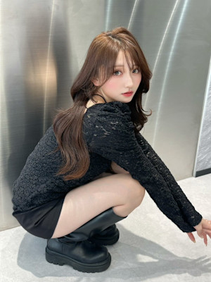 韓国風くびれヘア