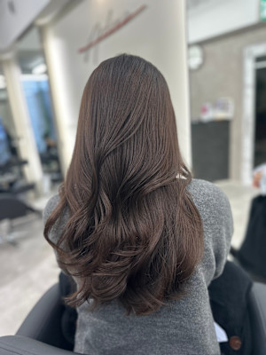 韓国風ヘアスタイル