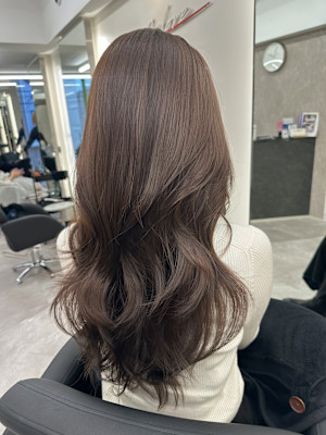 韓国風ヘアスタイル
