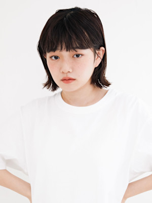 hum立川×ミディアムヘア