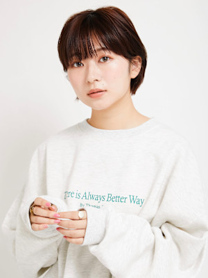 hum立川×ショートヘア