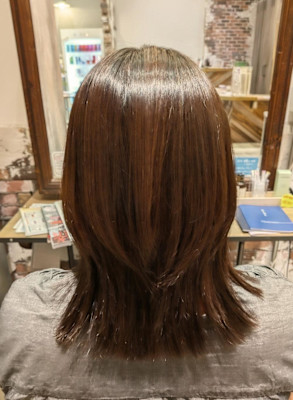 髪質改善ストレート