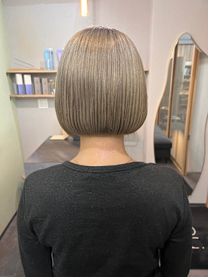 【noi.】ミルクティーベージュボブ