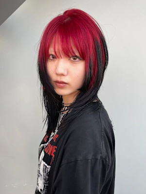 ルーツカラー　ケアブリーチ　ブリーチカラー　原宿/表参道