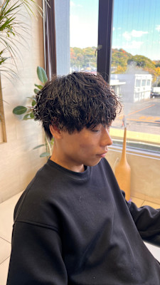 【シャドウパーマ】