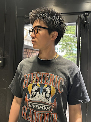 【スパイキーショート】短髪/メンズカット/men's