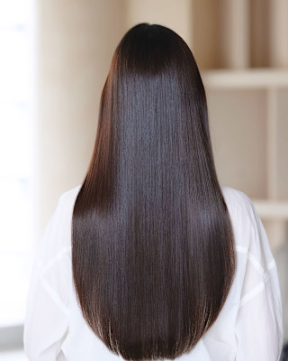 シルク髪質改善ストレート