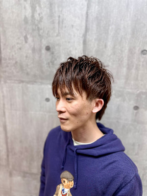 平成スタイル/束感ショート/ショコラブラウン