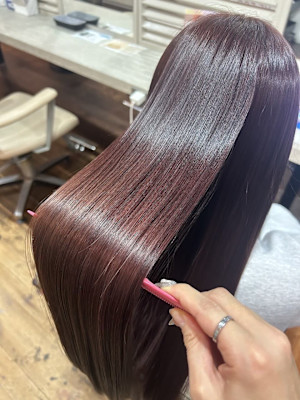 【酸性ストレート】ラベンダーピンク