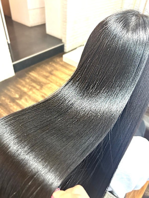 【酸性ストレート】ナチュラル艶ストレート