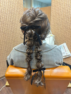 ウィッグアレンジ