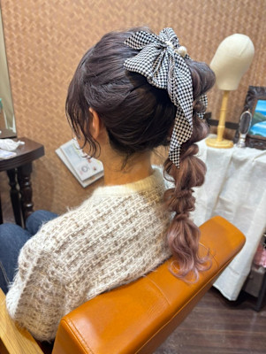 ウィッグアレンジ