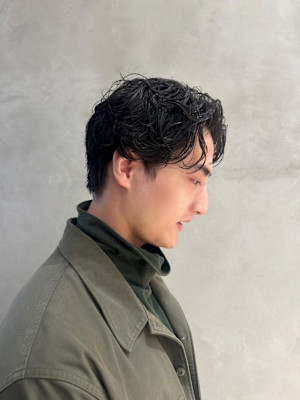 メンズパーマ/ニュアンスパーマ/メンズカット