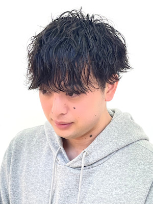 波巻きスパイラルパーマ