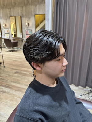 【メンズ】曲がる縮毛矯正