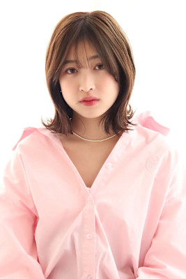 外ハネボブ/くびれヘア/ボブスタイル/エギョモリ