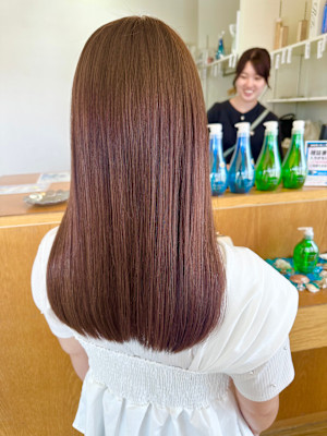 【増田】ブリーチなしピンクベージュ