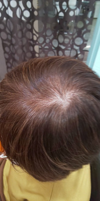 ヘナ染めツヤさらしっかり染め