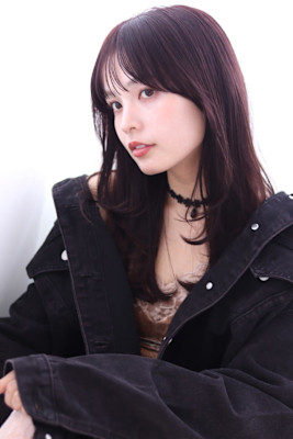 20代30代40代小顔ミディアムレイヤー似合わせカット