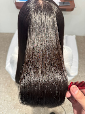 美髪矯正ストレート