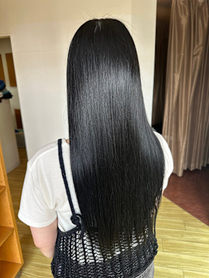 【増田】ブルーブラックロングヘア