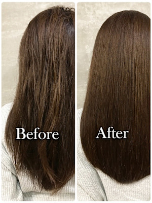 自然なストレートヘアを叶える、プレミアム髪質改善縮毛矯正