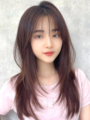 【La fith】顔周りレイヤー×ニュアンスカラー