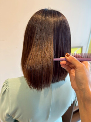 20代30代40代髪質改善トリートメント艶感ストレート透明感