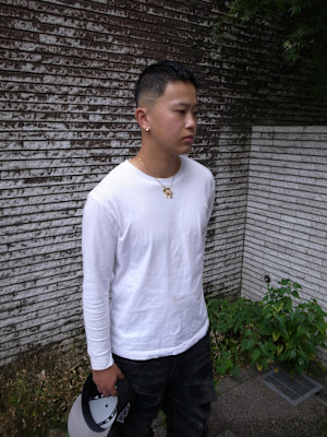 バーバーショートクロップミドルスキンフェード/渋谷