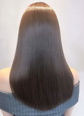 髪質改善×艶髪×ココアブラウン