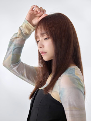 艶髪スタイル×マロンブラウン