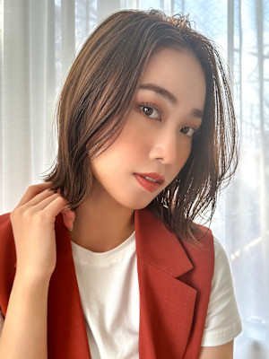 チョコレートブラウン×髪質改善