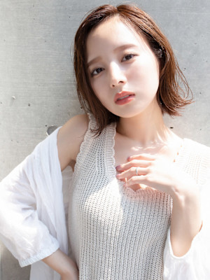 ナチュラルボブスタイル