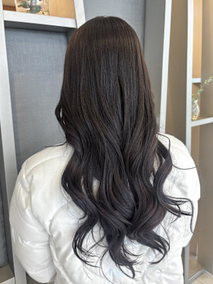 冬に映える♪柔らかロングレイヤー×透明感カラー