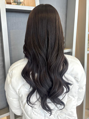 冬に映える♪柔らかロングレイヤー×透明感カラー