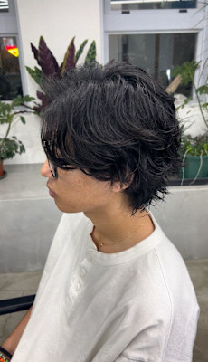 ナチュラルグランジ風パーマ