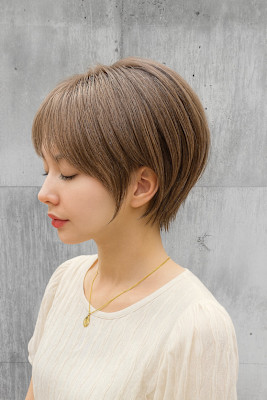 【小田急相模原】スタイリング簡単な丸みショートボブ