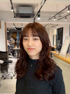 パーマスタイル　武井【イルミナカラー/髪質改善/縮毛矯正】