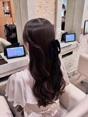 イベントにぴったりハーフツインアレンジ♪