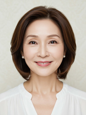 60代にオススメ★上品ふんわりレイヤーボブ