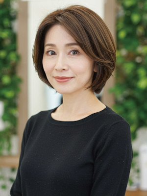 40-50代にオススメ★大人のふんわりレイヤーボブ