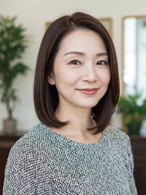 50-60代にオススメ★ストレートボブ