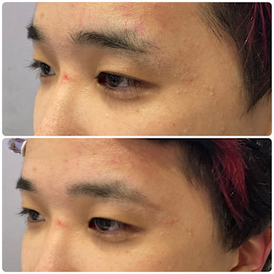 ソフトアーチ眉毛【高田馬場　眉毛Wax出来るヘアサロン】