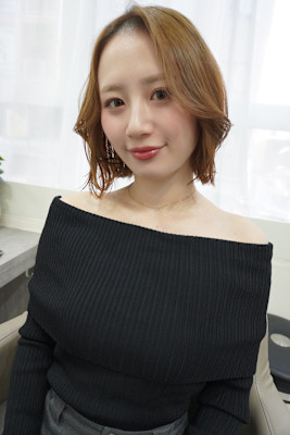 レイヤーカット/レイヤー/顔周り/ミディアム/ボブ/ショート