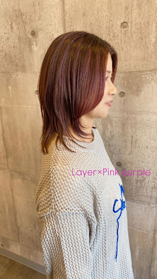 レイヤー×ピンクパープル《ARCH CHIAKI》