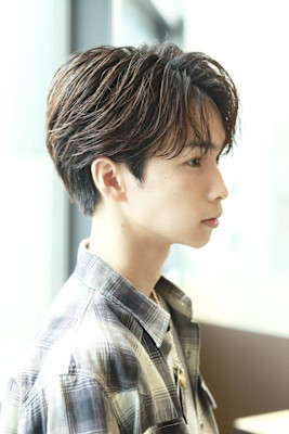 メンズシースルーセンターパート