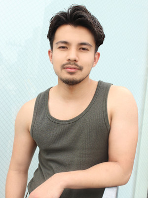 ライアン・ゴズリング　風　ヘアスタイル