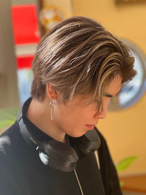 ダブルブリーチ＋オンカラー