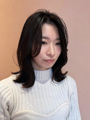 韓国レイヤー、外はねスタイル